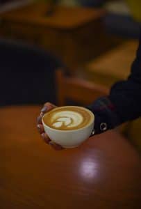 Coffee latte art